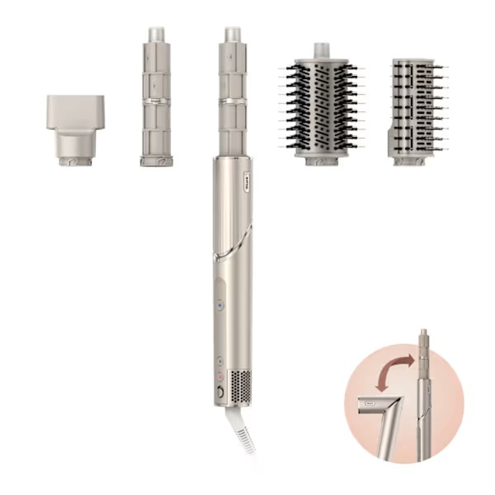 Shark FlexStyle Advanced Hair Styling Tool Set - Silver